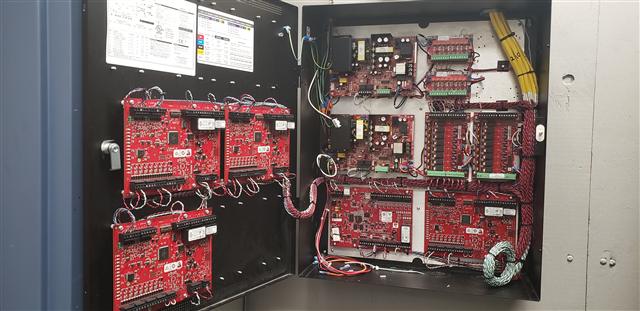 American Blackbird access control enclosure — field install